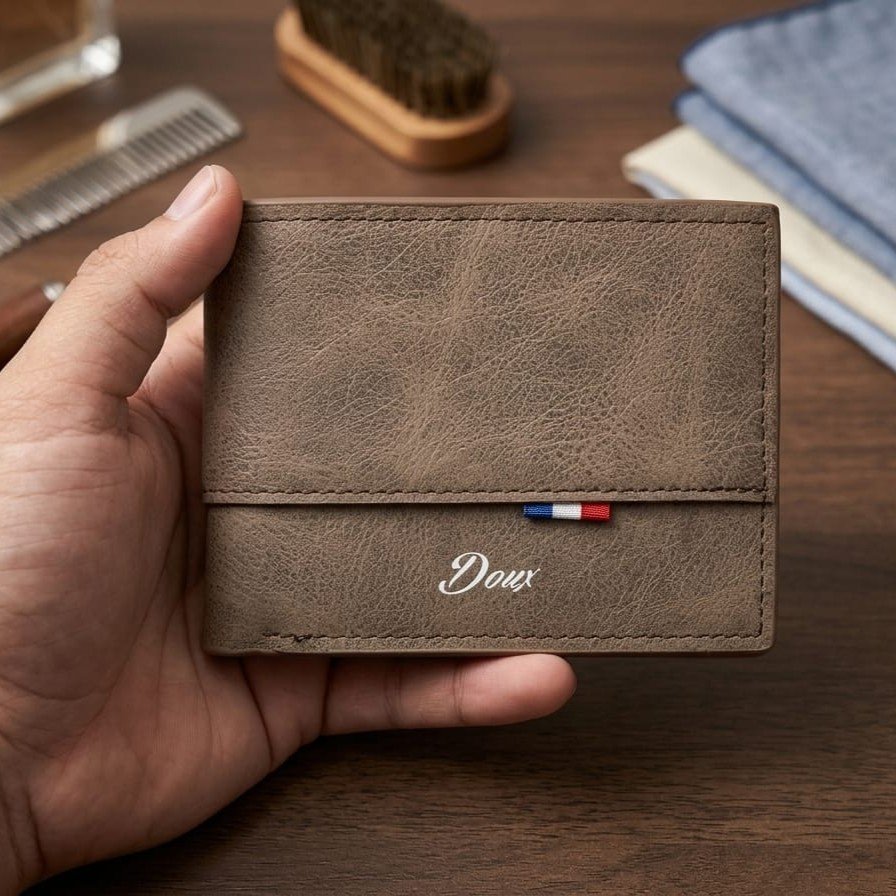 Doux Heavy Wallet Designs (Light Brown)